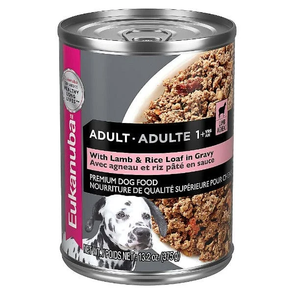 Eukanuba Adult Lamb & Rice Loaf in Gravy Canned Dog Food