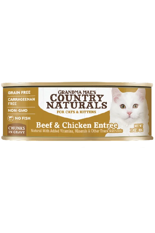 Grandma Mae's Country Naturals Beef & Chicken Chunks in Gravy