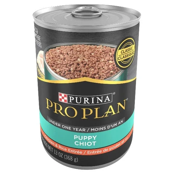 Purina Pro Plan Puppy Chicken & Rice Entrée Canned Dog Food